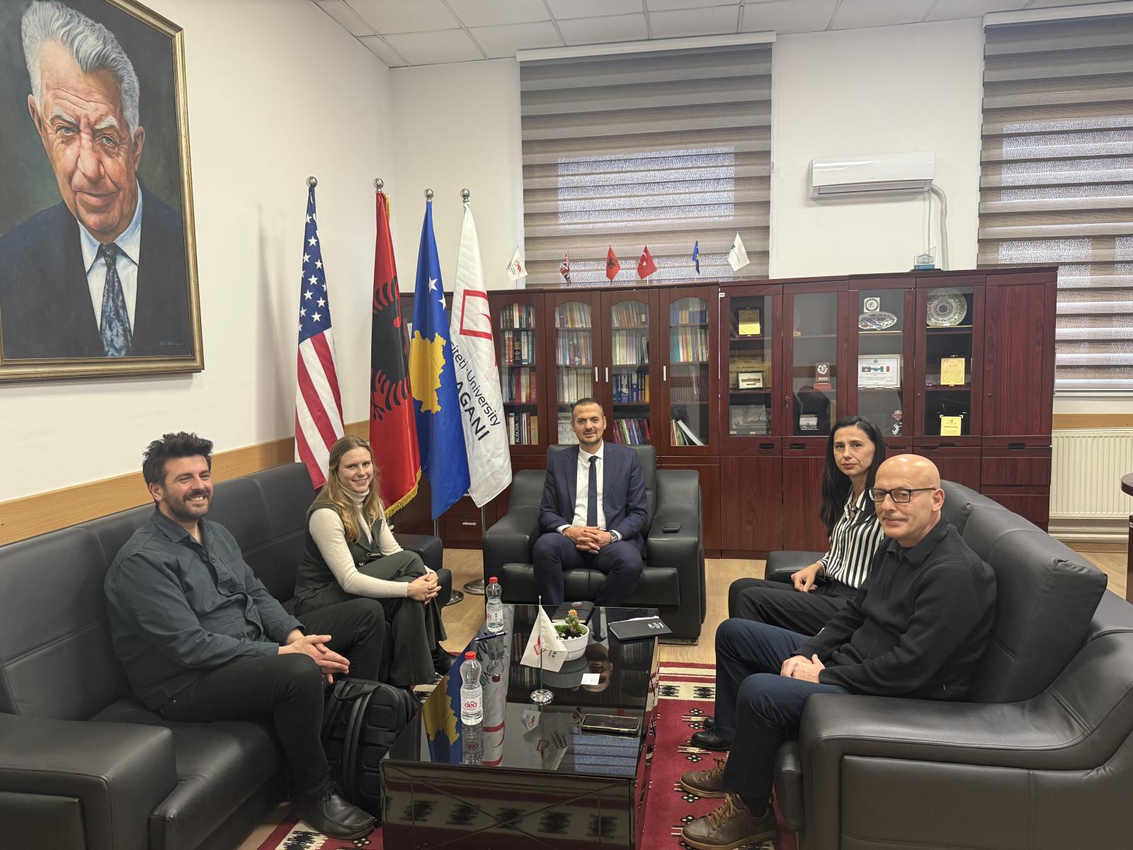 UFAGJ dhe Ambasada Gjermane diskutojnë mundësitë për partneritete të reja akademike