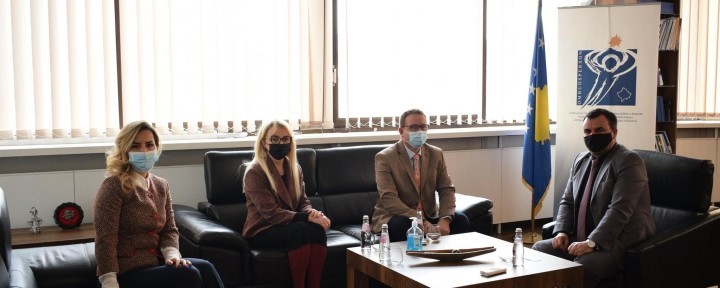 Rector Nimani met the Ombudsman of Kosovo