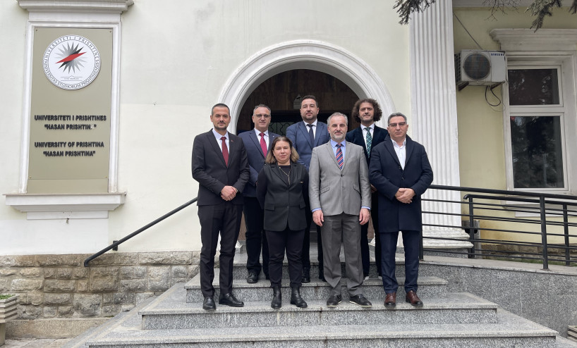 The Rector of UFAGJ, Drilon Bunjaku, participates in the next meeting of the Conference of Rectors of Higher Education